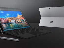 Microsoft Surface Pro 4 vista trasera